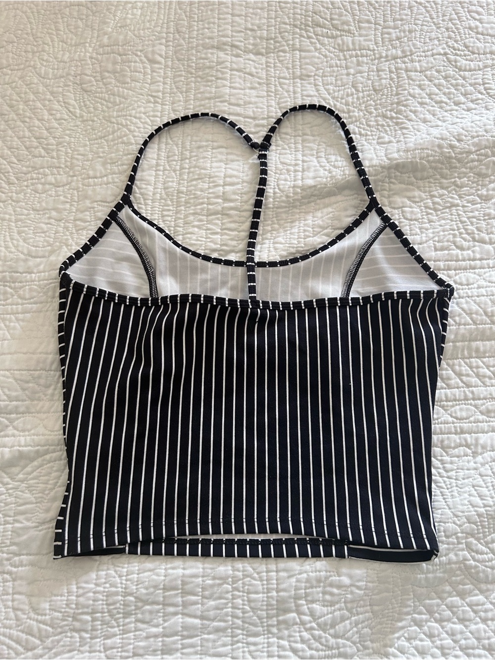 GAP Black Racerback Side-Drawstring Tank - Picture 5 of 6